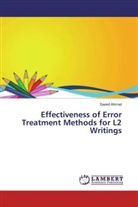 Saeed Ahmad - Effectiveness of Error Treatment Methods for L2 Writings
