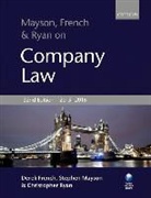 Derek French, Derek Mayson French, Stephen Mayson, Christopher Ryan - Mayson, French & Ryan on Company Law