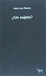 ¿Un sujeto?