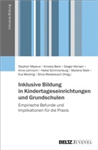 Annek Beck, Anneka Beck, Gregor Hensen, Gregor Hensen u a, Anne Lohmann, Stephan Maykus... - Inklusive Bildung in Kindertageseinrichtungen und Grundschulen