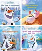 Walt Disney, Disne Enterprises Inc - Disney Die Eiskönigin - Olaf der Schneemann, 4 Hefte