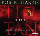 Robert Harris, Hannes Jaenicke - Titan, 6 Audio-CDs (Audiolibro)
