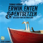 Thomas Krüger, Dietmar Bär - Erwin, Enten & Entsetzen, 8 Audio-CDs (Audio book)