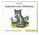 Anne Fine, Axel Scheffler, Mechthild Großmann, Axel Scheffler - Tagebuch einer Killerkatze, 1 Audio-CD (Audio book)