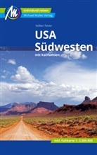 Volker Feser - USA - Südwesten Reiseführer Michael Müller Verlag, m. 1 Karte