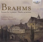 Michele Benignetti, Johannes Brahms, Eleonora Spina - Sonata For 2 Pianos / Hayn Variations, 1 Audio-CD (Audio book)