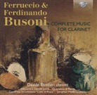 Davide Bandieri, Ferdinando Busoni, Ferruccio B. Busoni, Ferrucio Busoni, Alessandra Gentile - Music For Clarinet, 2 Audio-CDs (Hörbuch)
