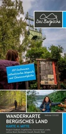 Naturaren, Naturarena - Naturpark Bergisches Land - Bergisch Gladbach Perlen des Aggertals, Wanderkarte
