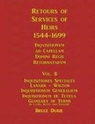 Bruce Durie - Retours of Services of Heirs 1544-1699 Vol B