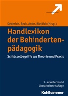 Georg Antor, Geor Antor (Prof. Dr.) u a, Georg Antor u a, Iri Beck, Iris Beck, Iri Beck (Prof. Dr.)... - Handlexikon der Behindertenpädagogik