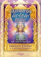 Valentine, Radleigh Valentine, Virtue, Doreen Virtue - Antworten der Engel-Orakel, Orakelkarten m. Begleitbuch