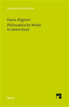 Dante Alighieri, Dante Alighieri, Rued Imbach, Ruedi Imbach - Philosophische Werke in einem Band