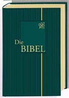 Bibelausgaben: Die Bibel, nach der Übersetzung Martin Luthers, mit Apokryphen, Ledereinband grün m. Goldprägung (Nr.1534)