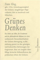 Franz Klug - Grünes Denken