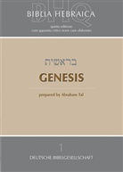 Abraha Tal, Abraham Tal - Bibelausgaben - 1: Biblia Hebraica Quinta (BHQ), Genesis
