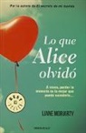 Liane Moriarty - Lo que Alice olvido / What Alice Forgot