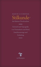 Martin Z Schröder, Martin Z. Schröder - Stilkunde der kleinen Drucksachen
