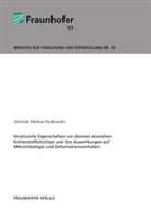 Dominik M. Paulkowski, Dominik Markus Paulkowski, Braunschweig Fraunhofer IST, Gießen, Fraunhofe IST Braunschweig, Justus-Liebig-Universität Gießen - Strukturelle Eigenschaften von dünnen amorphen Kohlenstoffschichten und ihre Auswirkungen auf Mikrotribologie und Deformationsverhalten.