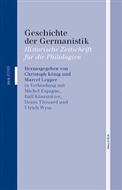 Michel Espagne, Ral Klausnitzer, Ralf Klausnitzer, Chris König, Christoph König, Christoph König u a... - Geschichte der Germanistik. Bd.47/48