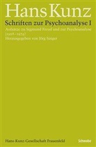 Hans Kunz, Jör Singer, Jörg Singer - Schriften zur Psychoanalyse. Bd.1