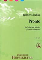 Rainer Lischka - Pronto, für Tuba, Klavier