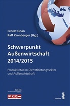 Ernes Gnan, Ernest Gnan, Kronberger, Ralf Kronberger - Schwerpunkt Außenwirtschaft 2014/2015