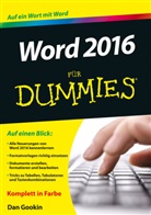 Dan Gookin, Marion Thomas - Word 2016 für Dummies