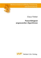 Claus Färber - Patentfähigkeit angewandter Algorithmen