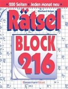 Eberhard Krüger - Rätselblock. Bd.216