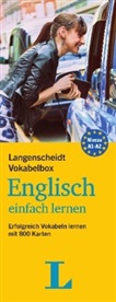 Redaktion Langenscheidt, Langenscheidt-Redaktion - Langenscheidt Vokabelbox Englisch einfach lernen