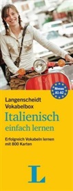 Redaktion Langenscheidt, Langenscheidt-Redaktion - Langenscheidt Vokabelbox Italienisch einfach lernen