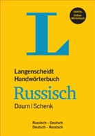 Edmun Daum, Edmund Daum, Werner Schenk, Redaktio Langenscheidt - Langenscheidt Handwörterbuch Russisch