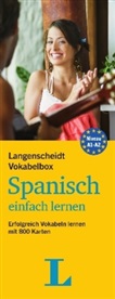 Redaktion Langenscheidt, Langenscheidt-Redaktion - Langenscheidt Vokabelbox Spanisch einfach lernen