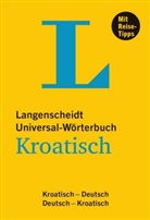Redaktio Langenscheidt, Redaktion Langenscheidt - Langenscheidt Universal-Wörterbuch Kroatisch