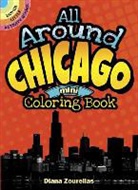 Diana Zourelias - All Around Chicago Mini Coloring Book