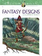 Creative Haven, Aaron Pocock, Aaron (ART) Pocock - Fantasy Designs Coloring Book