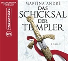 Martina André, Jürgen Holdorf, RADIOROP Hörbuch - eine Division der Tech, RADIOROPA Hörbuch - eine Division der Tech - Das Schicksal der Templer, 3 MP3-CDs (Audio book)