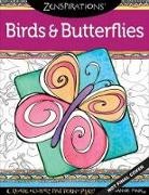 Joanne Fink - Zenspirations Coloring Book Birds & Butterflies