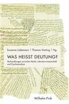Lüdemann, Lüdemann, Susann Lüdemann, Susanne Lüdemann, Vesting, Thoma Vesting... - Was heißt Deutung?