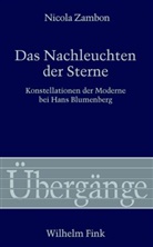 Richar Grathoff, Bernh Waldenfels, Nicol Zambon, Nicola Zambon, Wolfgan Essbach, Wolfgang Eßbach... - Das Nachleuchten der Sterne