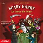 Sonja Kaiblinger, Robert Missler - Scary Harry - Ab durch die Tonne, 3 Audio-CDs (Audio book)