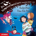Franziska Gehm, Claudia Kühn - Die Vampirschwestern - Ruhig Blut, Frau Ete Petete, 2 Audio-CDs (Livre audio)