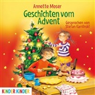 Annette Moser, Stefan Kaminski - Geschichten vom Advent, Audio-CD (Audio book)