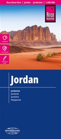 Reise Know-How Verlag Peter Rump, Reise Know-How Verlag Peter Rump - Reise Know-How Landkarte Jordanien / Jordan (1:400.000)