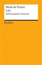 Marie de France, Philip Jeserich, Philipp Jeserich - Lais. Guigemar - Bisclavret - Lanval - Yonec - Laüstic - Chievrefoil. Altfranzösisch/Deutsch