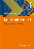 Thoma Bauernhansl, Thomas Bauernhansl - Fabrikbetriebslehre. Bd.1
