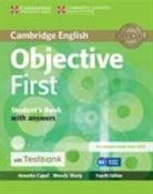 Annette Capel, Annette Sharp Capel, Wendy Sharp - Objective First Student Book with Answers, CD-ROM and Testbank