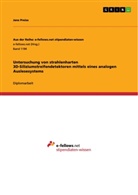 Jens Preiss - Untersuchung von strahlenharten 3D-Siliziumstreifendetektoren mittels eines analogen Auslesesystems