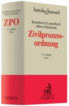 Jan Albers, Adolf Baumbach, Adolf (Dr. Baumbach, Peter Hartmann, Wolfgang Lauterbach, Wolfgang (Prof. Lauterbach - Zivilprozessordnung (ZPO), Kommentar