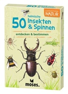 Carola vo Kessel, Carola von Kessel, Thomas Müller, Thomas Müller - 50 heimische Insekten & Spinnen entdecken & bestimmen, 50 Ktn.